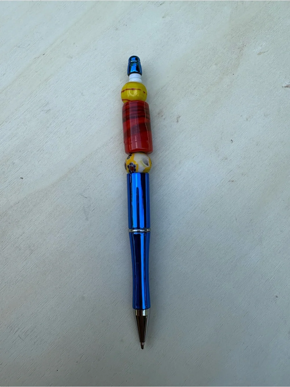 Artisan Made Beaded Czech Glass & Lampwork Glass Beaded Pens. *Multiple styles*